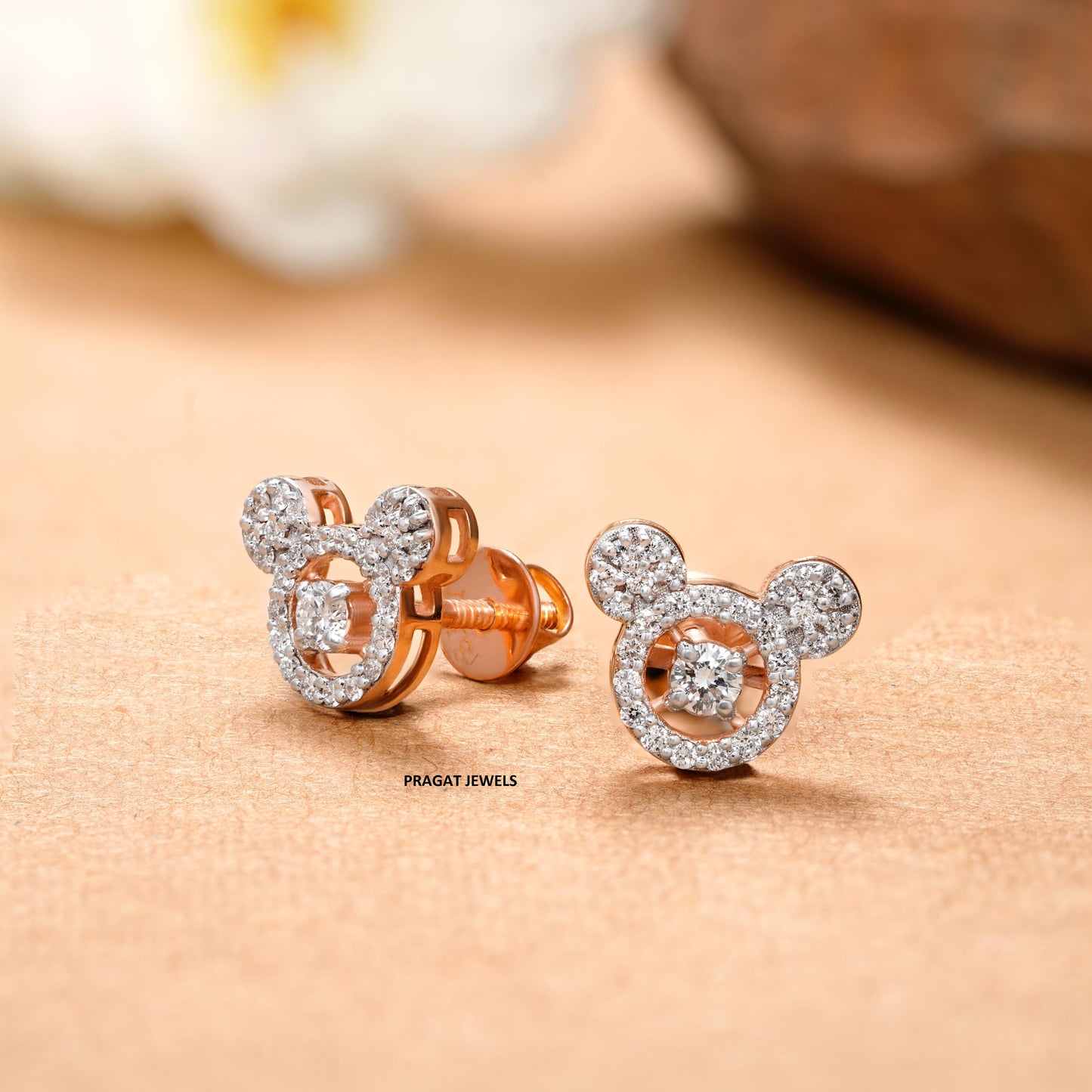 Rose Gold Earrings Rose Gold Earrings Rose Gold Wedding Earrings Rose Gold Bridal Jewelry Rose Gold Bridesmaid Jewelry
