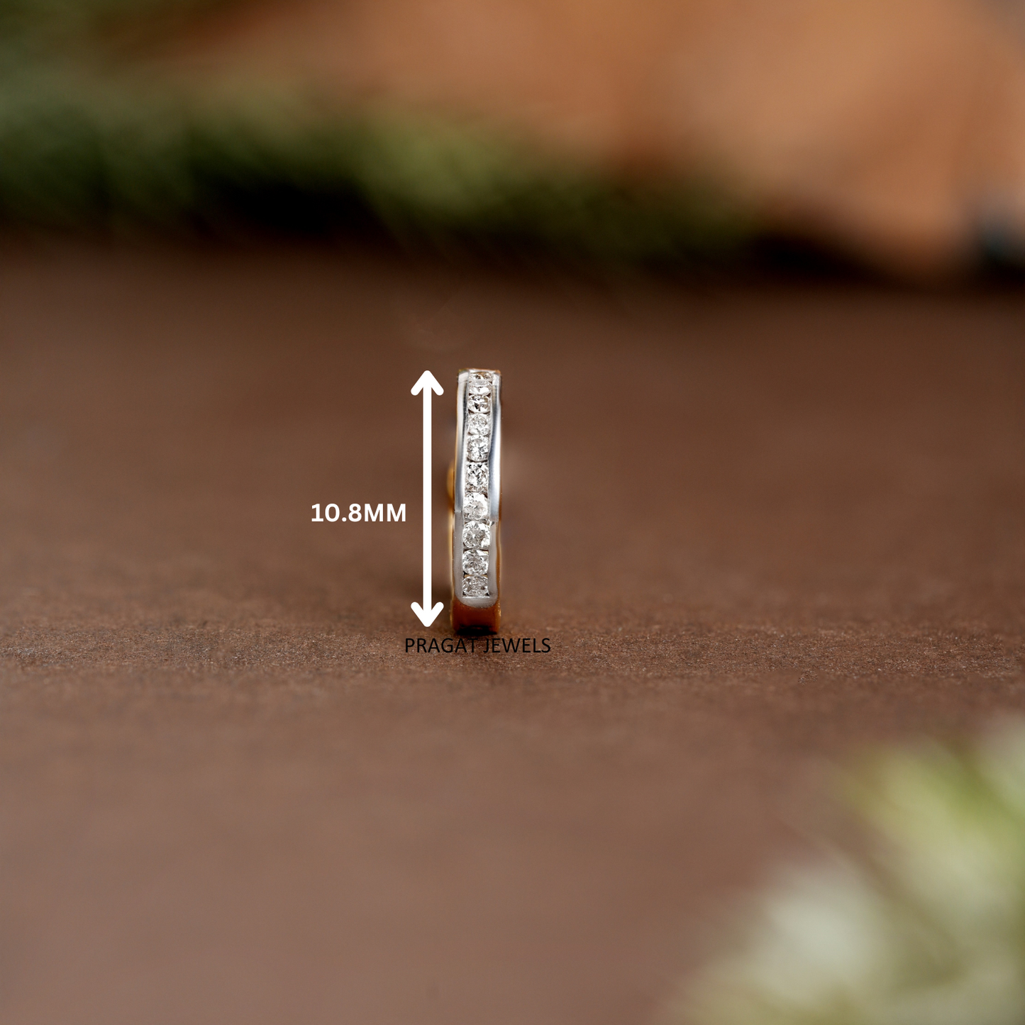 Gold Nose Ring, Sparkly Wear Alone or Stacked |A Percious Gift for The Percious One.NP1103