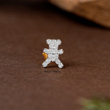Teddy Stud/Bear Shape Stud/Mini Teddy Stud/