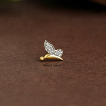 Flutter Nose Pin/Butterfly Spark Nosepin/ Wing Nose Pin/NP1316