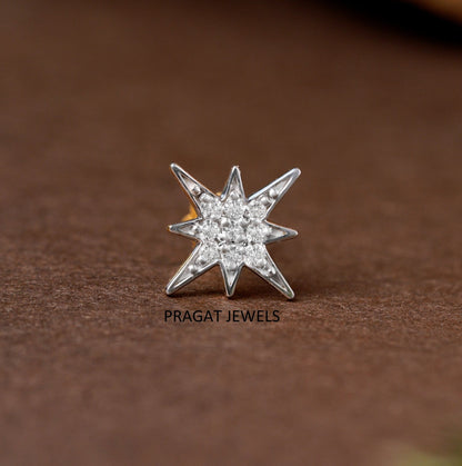 Starlight Spark Diamond Nosepin/Twinkling Star Diamond Nosepin/NP1239