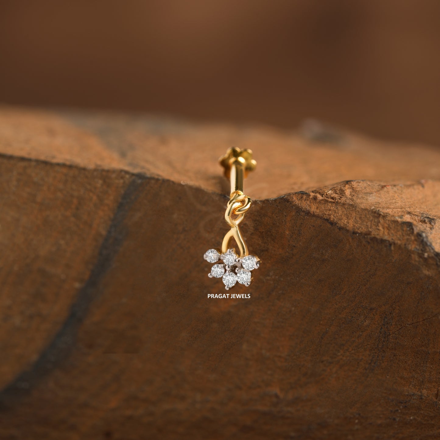 Gold Helix Bugadi, Sparkly Wear Alone or Stacked |A Percious Gift for The Percious One.NP0873