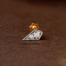 Elegant Kite Shape Nose Pin/Minimalist Kite Nose Pin/NP1216