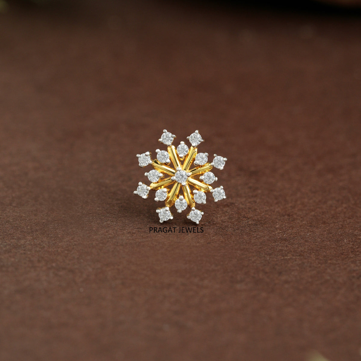 Sunburst Nose Pin/Royal Star Nose Pin/NP1356