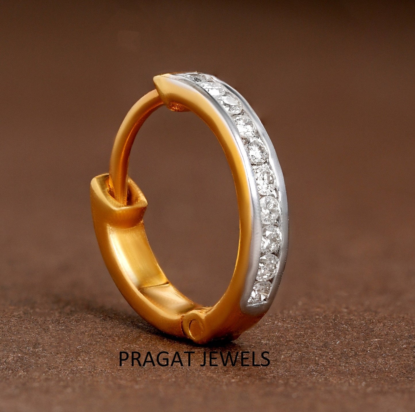 Gold Nose Ring, Sparkly Wear Alone or Stacked |A Percious Gift for The Percious One.NP1103