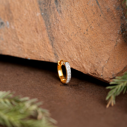 Gold Nose Ring, Sparkly Wear Alone or Stacked |A Percious Gift for The Percious One.NP1103