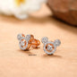Rose Gold Earrings  Rose Gold Earrings Rose Gold Wedding Earrings Rose Gold Bridal Jewelry Rose Gold Bridesmaid Jewelry