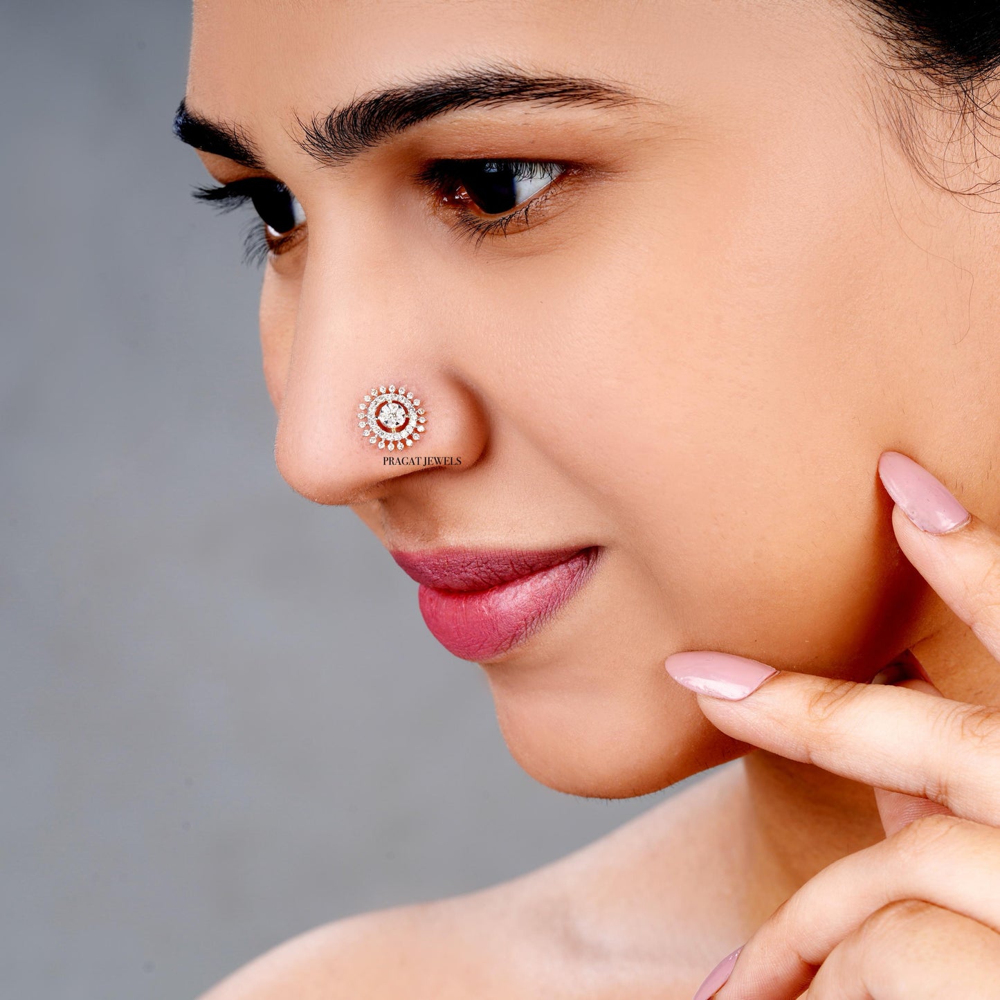 Quality Stud Only Nosepin A Percious Gift for The Percious One.NP0824
