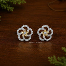 Celestial Bloom Stud Earrings/Star Blossom Gift Earrings/Twinkle Flower Stud Earrings/NP1370