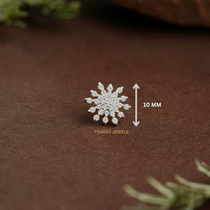 Sunflare Gold Nose Pin/Aurora Bloom Gold Nose Pin/Aurora Bloom Gold Nose Pin/NP0172
